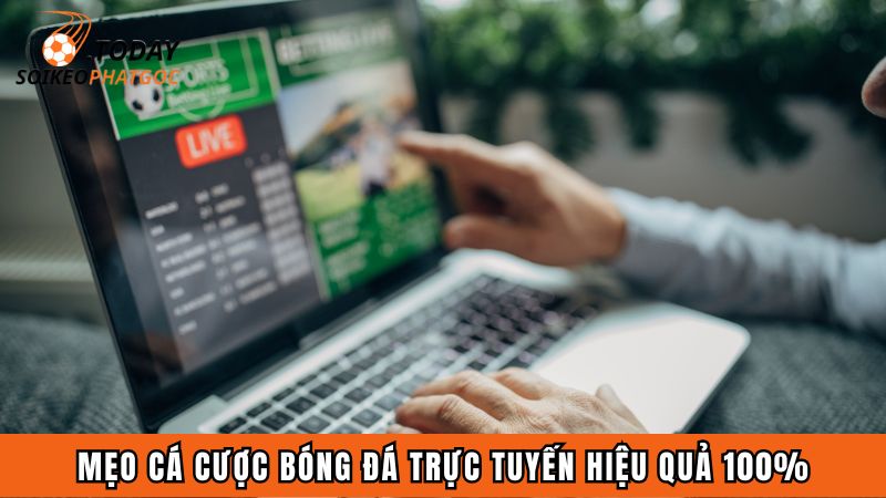 Mẹo cá cược bóng đá trực tuyến hiệu quả 100%